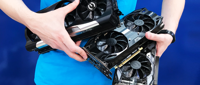 Imagen de tarjetas gráficas RTX